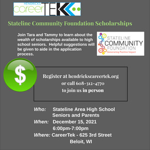 Stateline Community Foundation Scholarship
